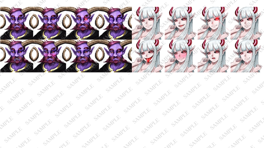 ファンタジーキャラクター立ち絵素材集1【ゲーム・TRPG】