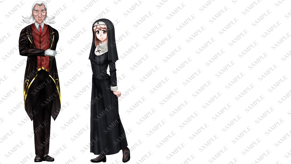 ファンタジーキャラクター立ち絵素材集2【ゲーム・TRPG】