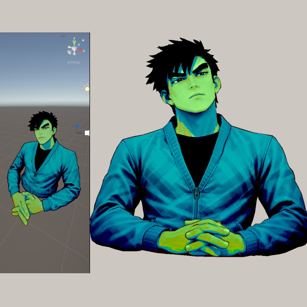 Premium Toon Shader【URP対応トゥーンシェーダー/手描き風アウトライン・グラデーションマップ搭載】