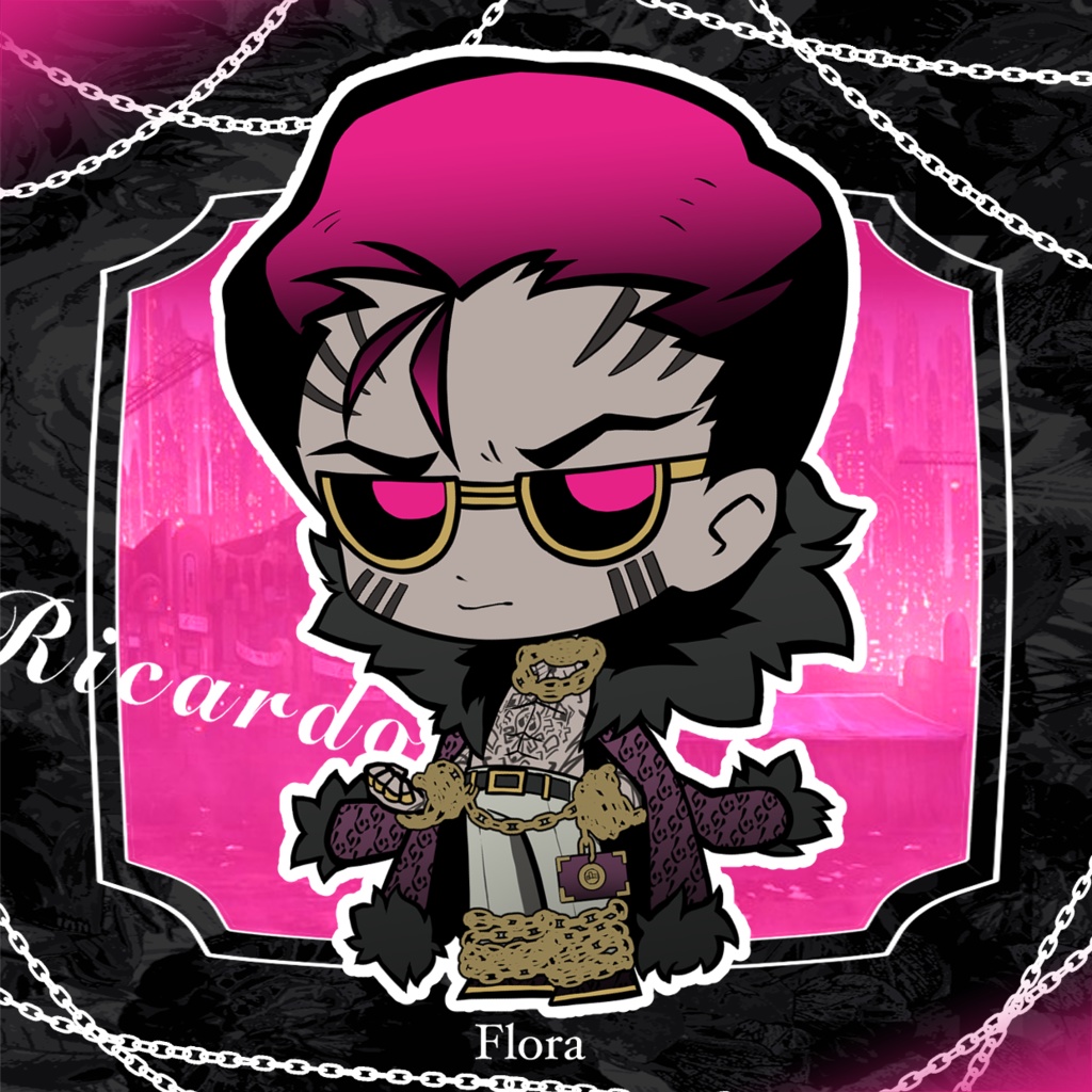 【非公式】リカルドアクリルキーホルダー