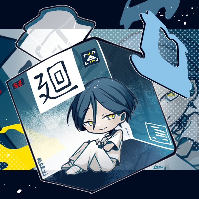 【非公式】廻屋トーストアクリルキーホルダー