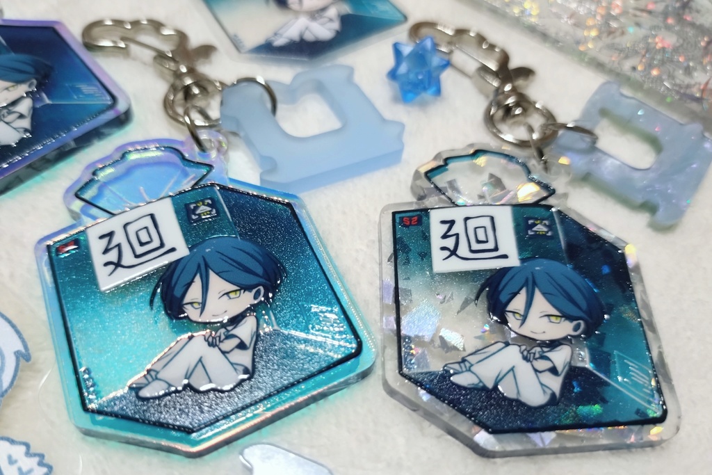 【非公式】廻屋トーストアクリルキーホルダー