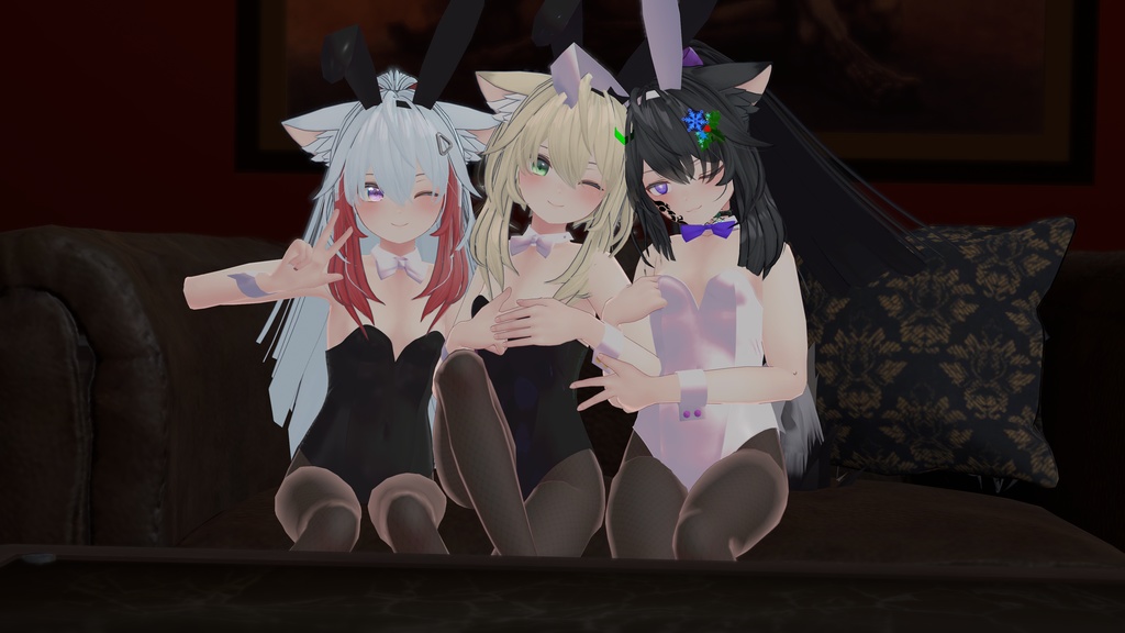 【複数アバター対応】バニー衣装【MA】