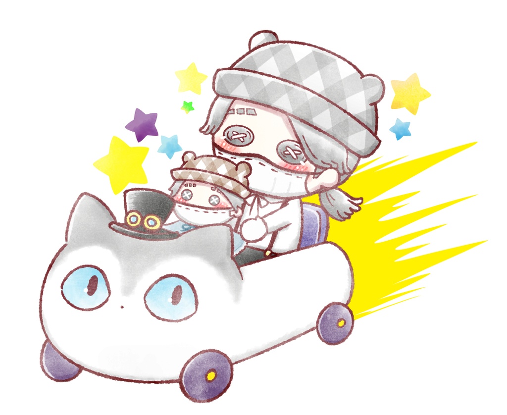 イソぬいランドアクリルスタンド