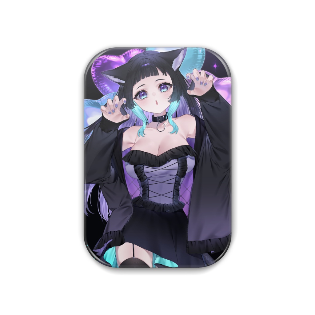 缶バッジ（絵：果実先生）