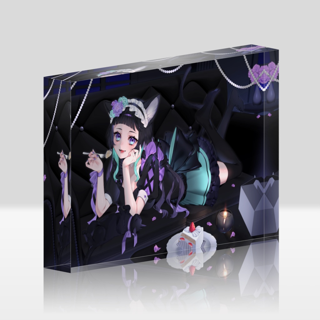 BDアクリルブロック2026（絵：果実先生）