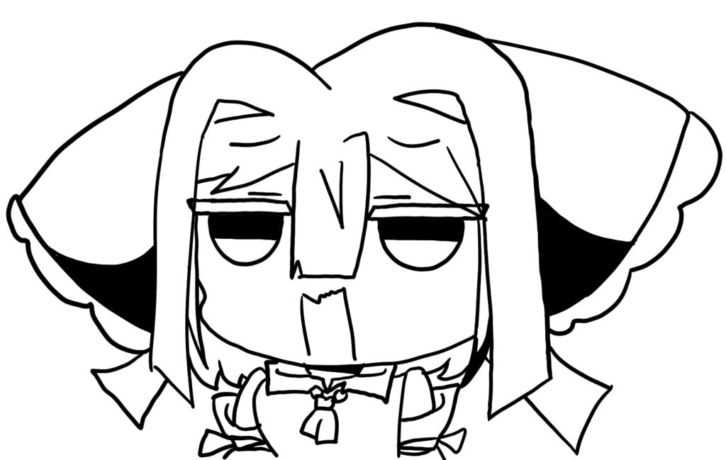 のびねっと式霊夢立ち絵 PSD