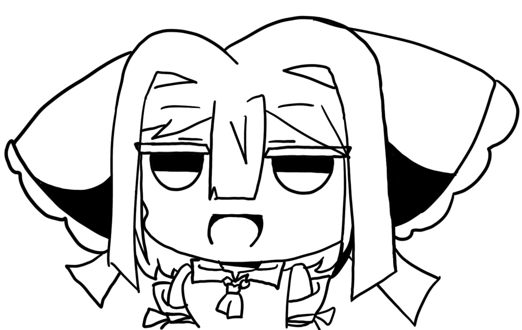 のびねっと式霊夢立ち絵　PSD