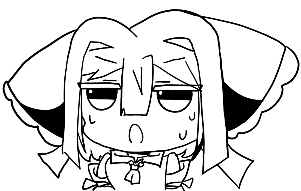 のびねっと式霊夢立ち絵 PSD