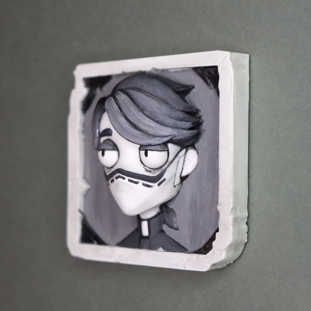 納棺師 レリーフ(塗装済)