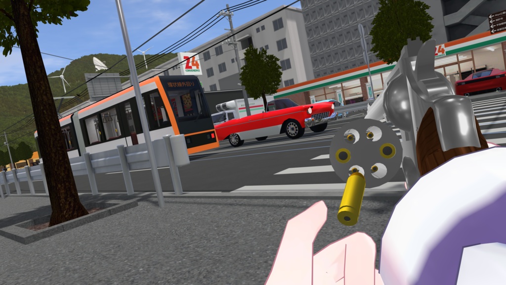 【無料】MA対応!ロシアンルーレットができるリボルバー