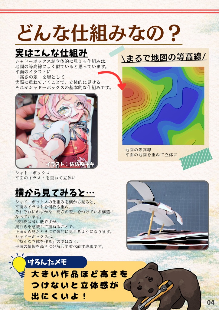 初めてのシャドーボックス 失敗しない作り方BOOK(型紙・キット付き)