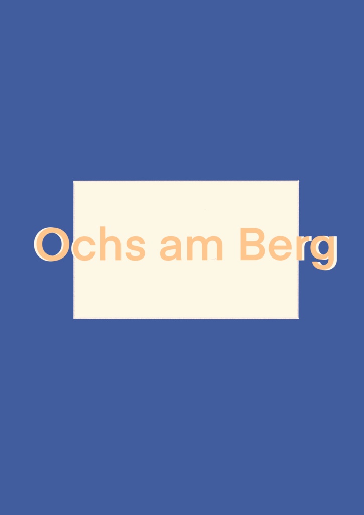 Ochs am Berg