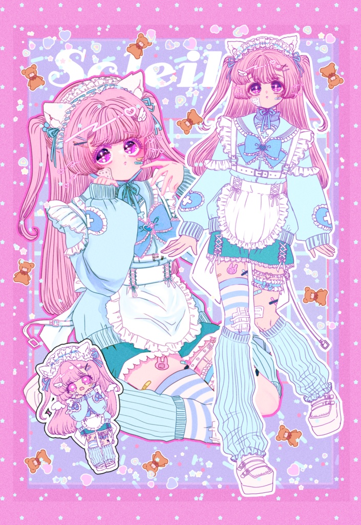 それいゆちゃんポストカード ファッション