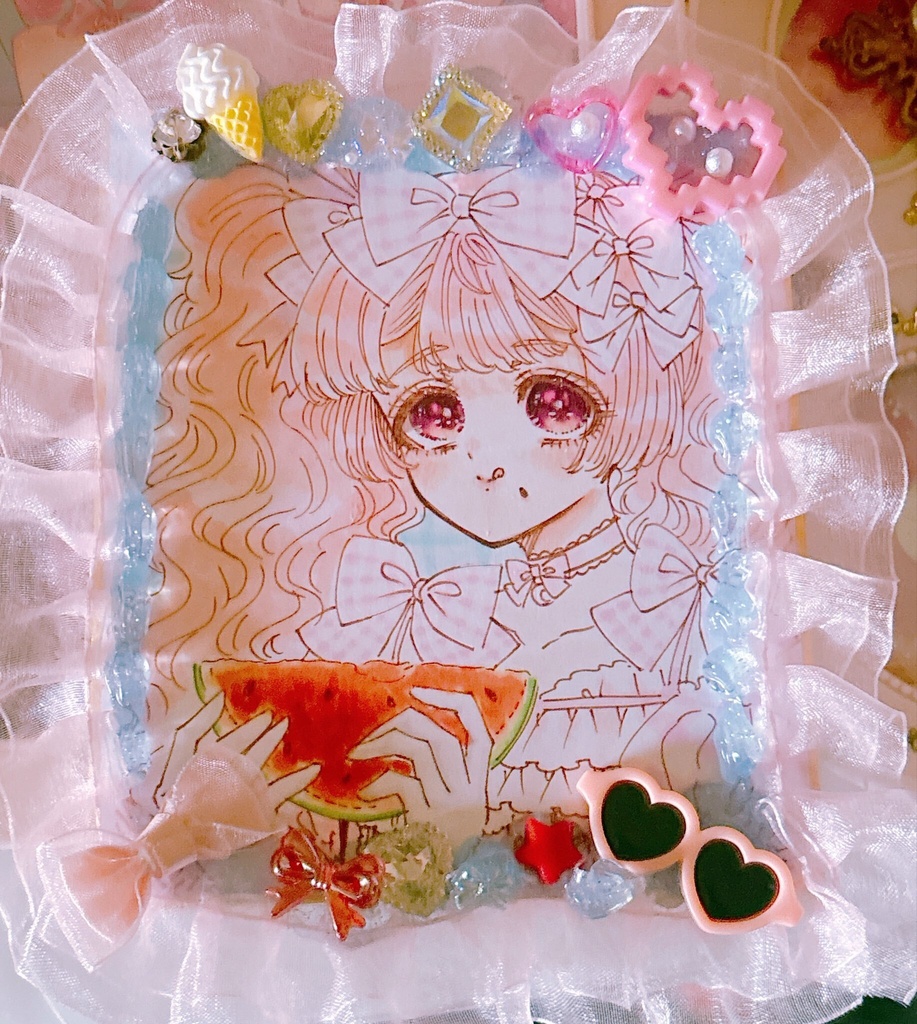 デコ色紙