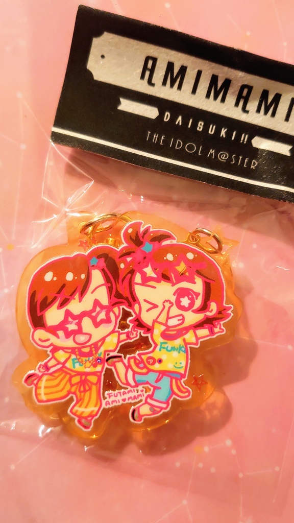 あみまみアクリルキーホルダー