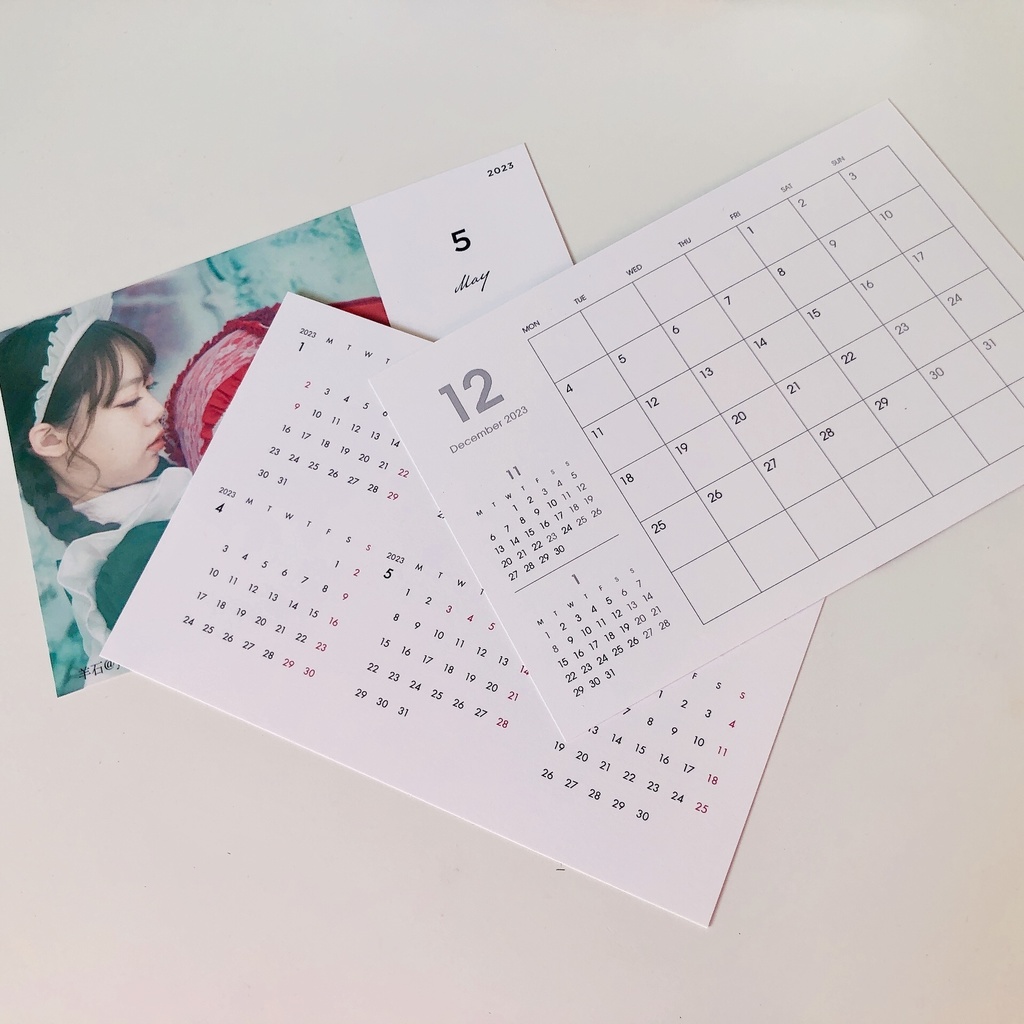 みゆきの卓上カレンダー2023