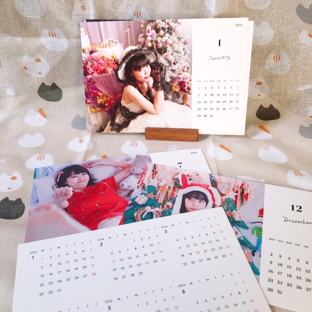 2024みゆきの卓上カレンダー