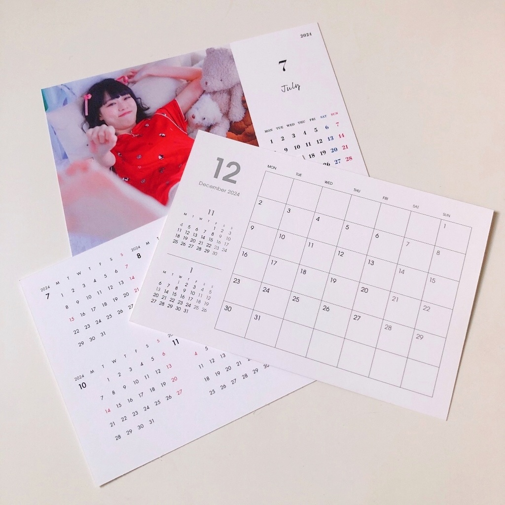 2024みゆきの卓上カレンダー
