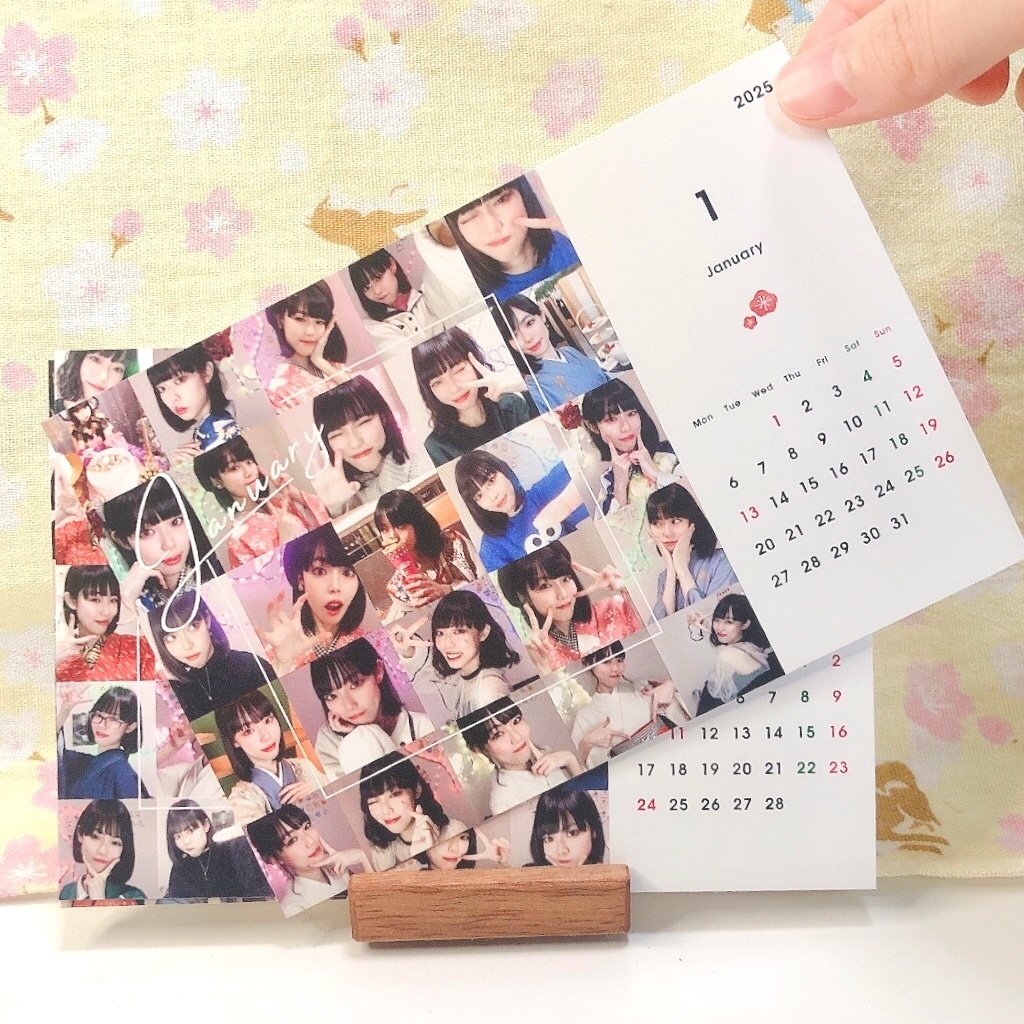 2025みゆきの卓上カレンダー