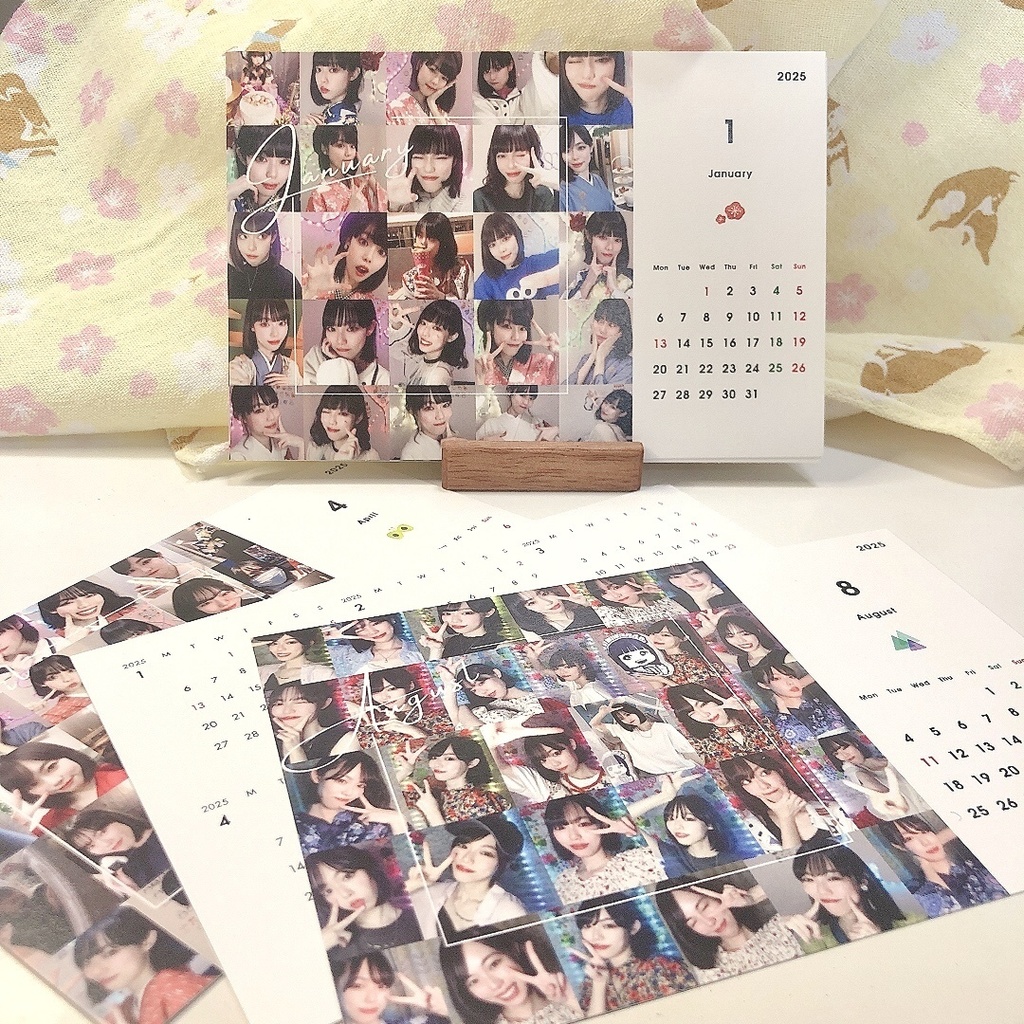 2025みゆきの卓上カレンダー