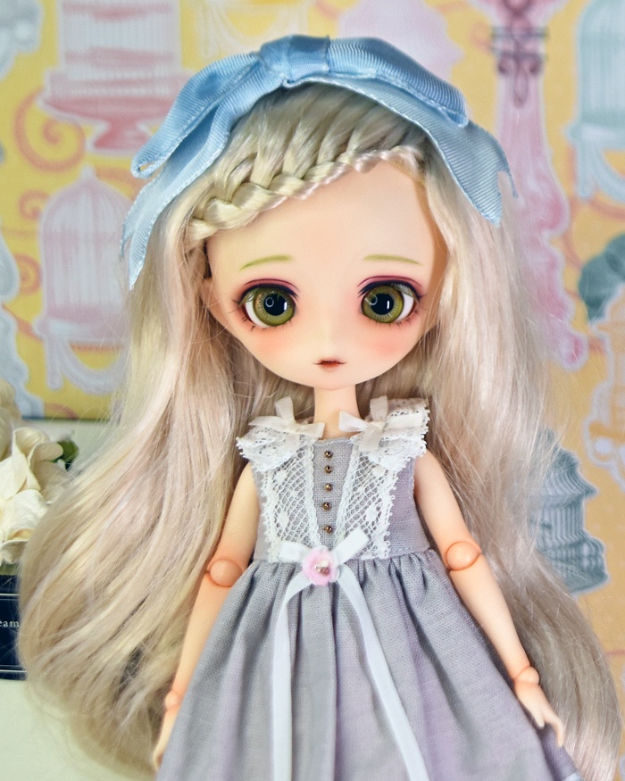 リネンのドレスセット①　ハルモニアブルーム harmonia bloom 着用可能お洋服ハンドメイド品 