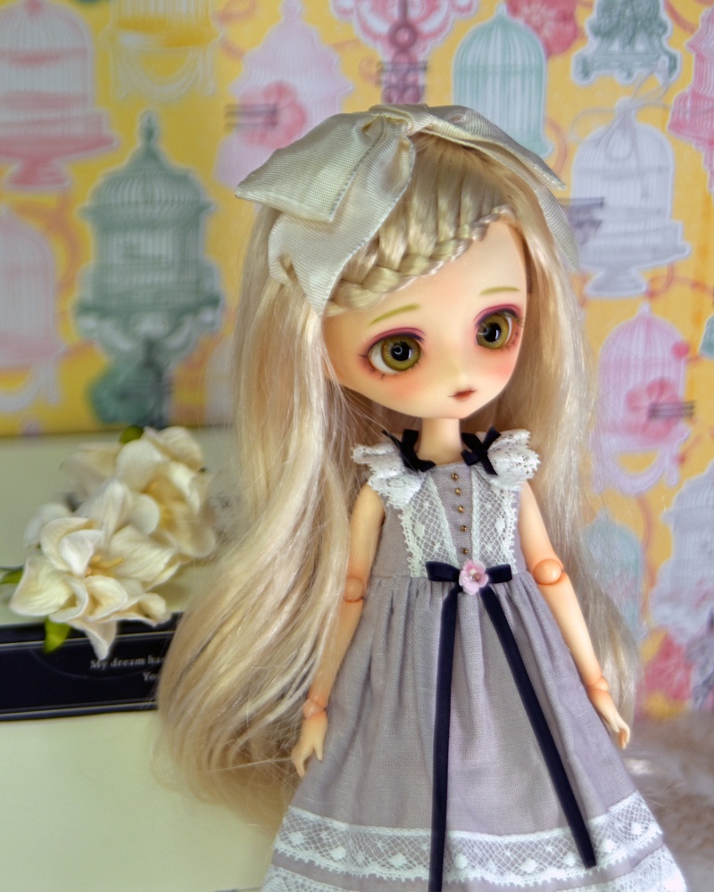 リネンのドレスセット②　ハルモニアブルーム harmonia bloom 着用可能お洋服ハンドメイド品 