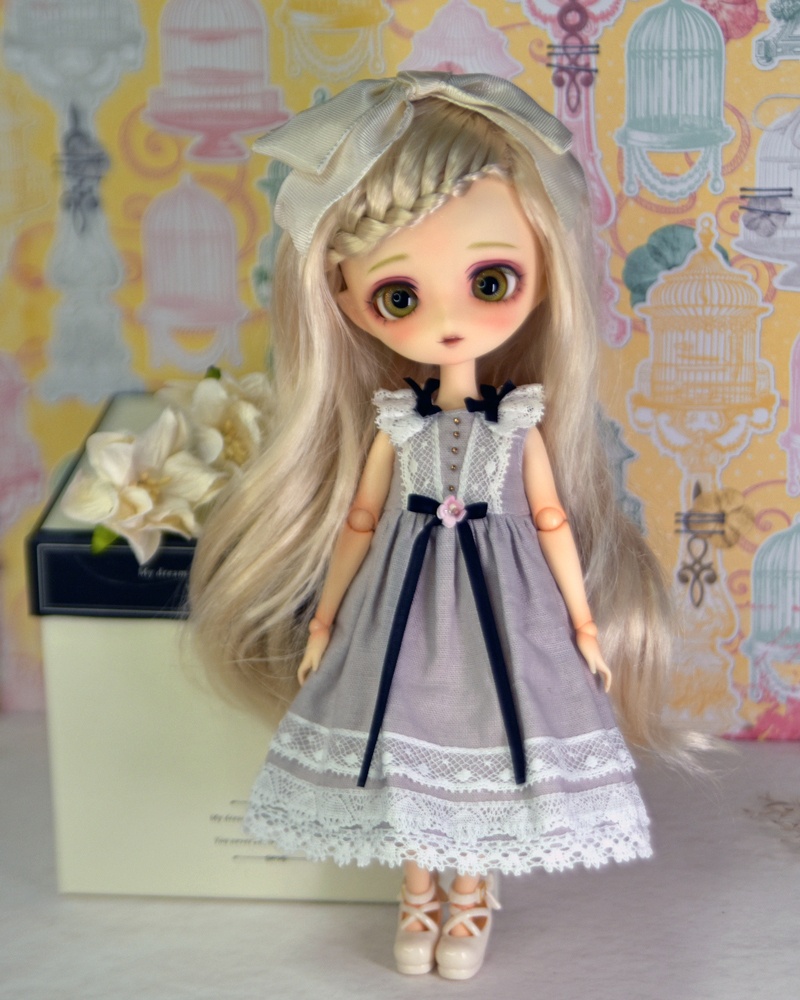 リネンのドレスセット②　ハルモニアブルーム harmonia bloom 着用可能お洋服ハンドメイド品 