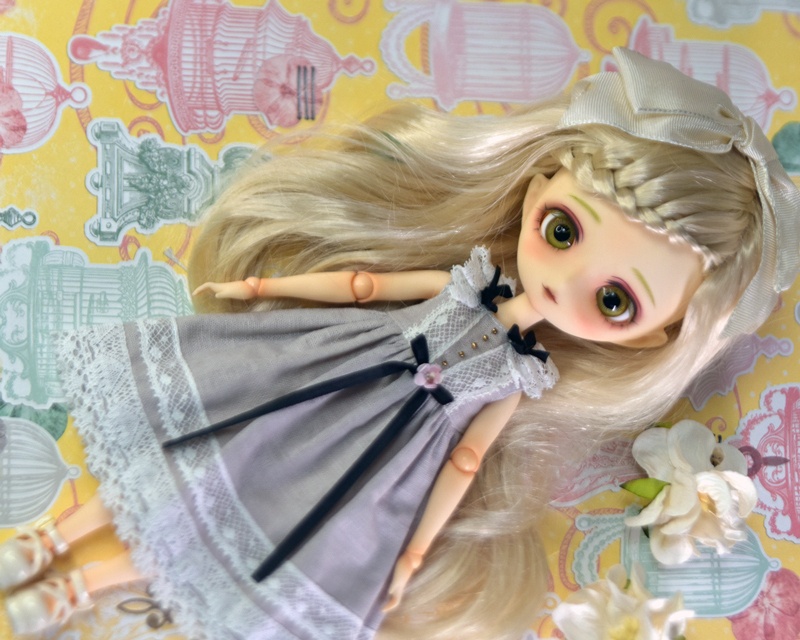 リネンのドレスセット②　ハルモニアブルーム harmonia bloom 着用可能お洋服ハンドメイド品 