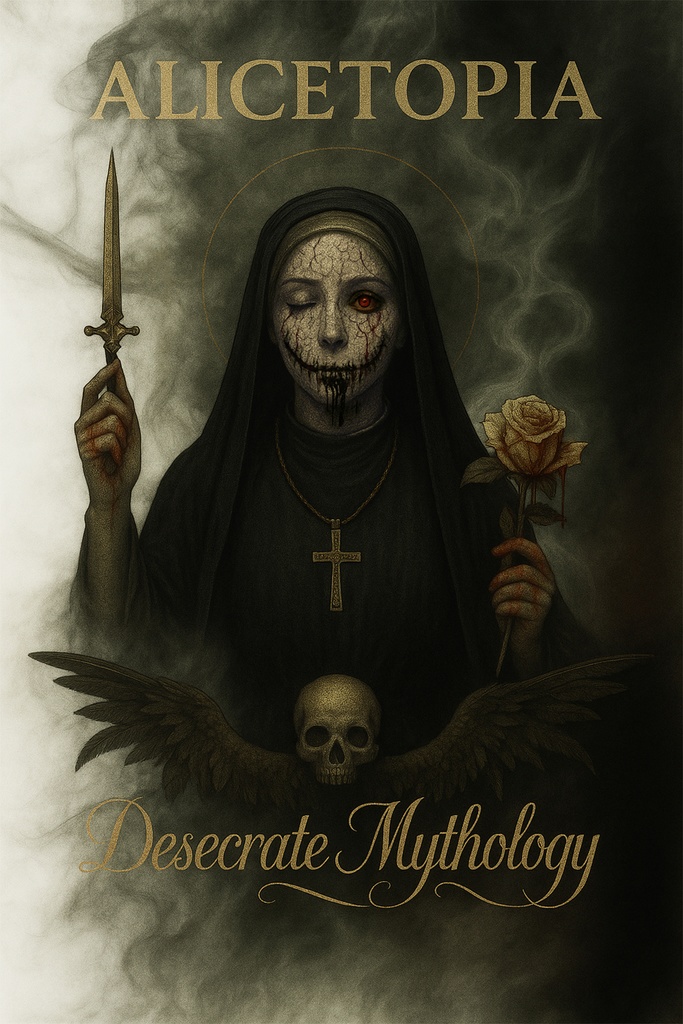 【バックプリント無し】T-shirt “ Desecrate Mythology”