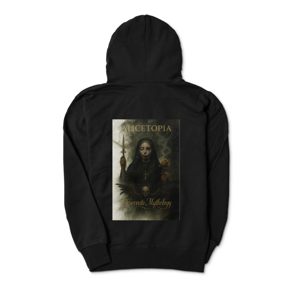 パーカー “ Desecrate Mythology”【片面印刷】