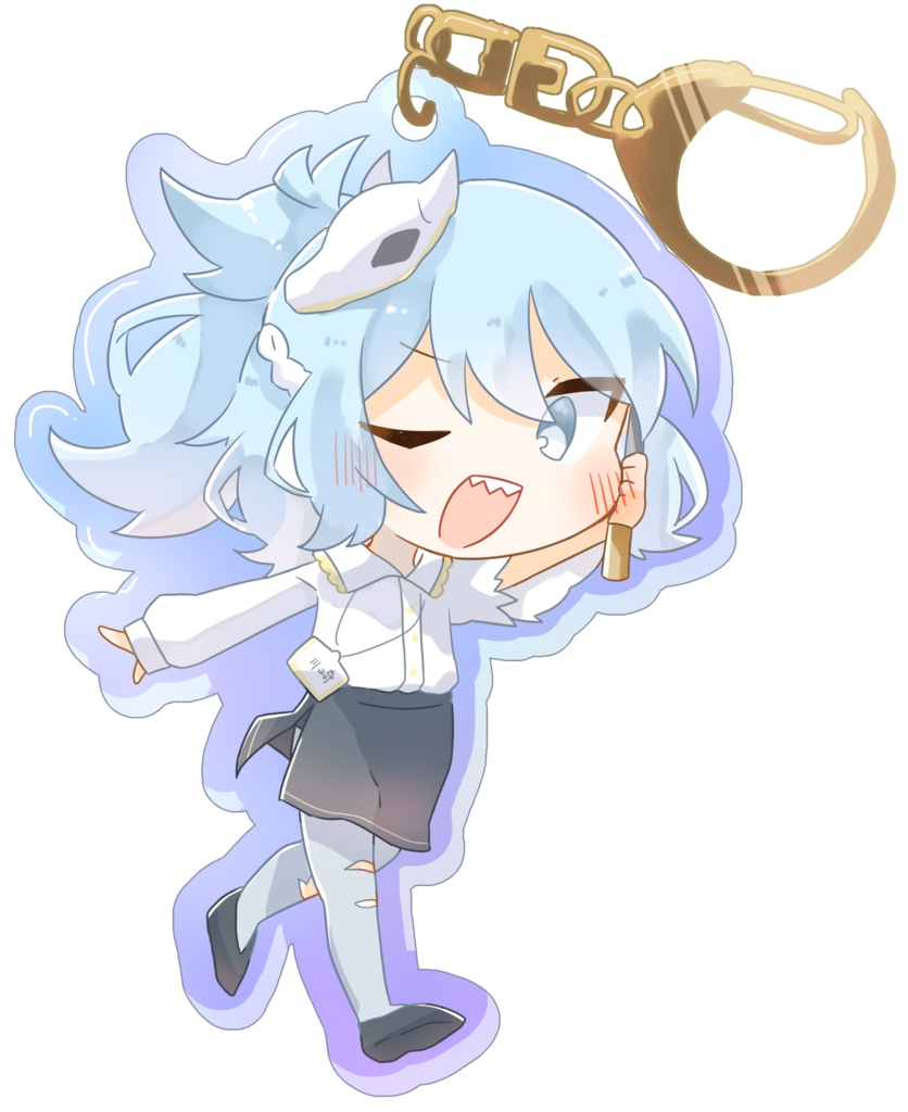 んじゃなん　オーロラアクキー(2024立ち絵)