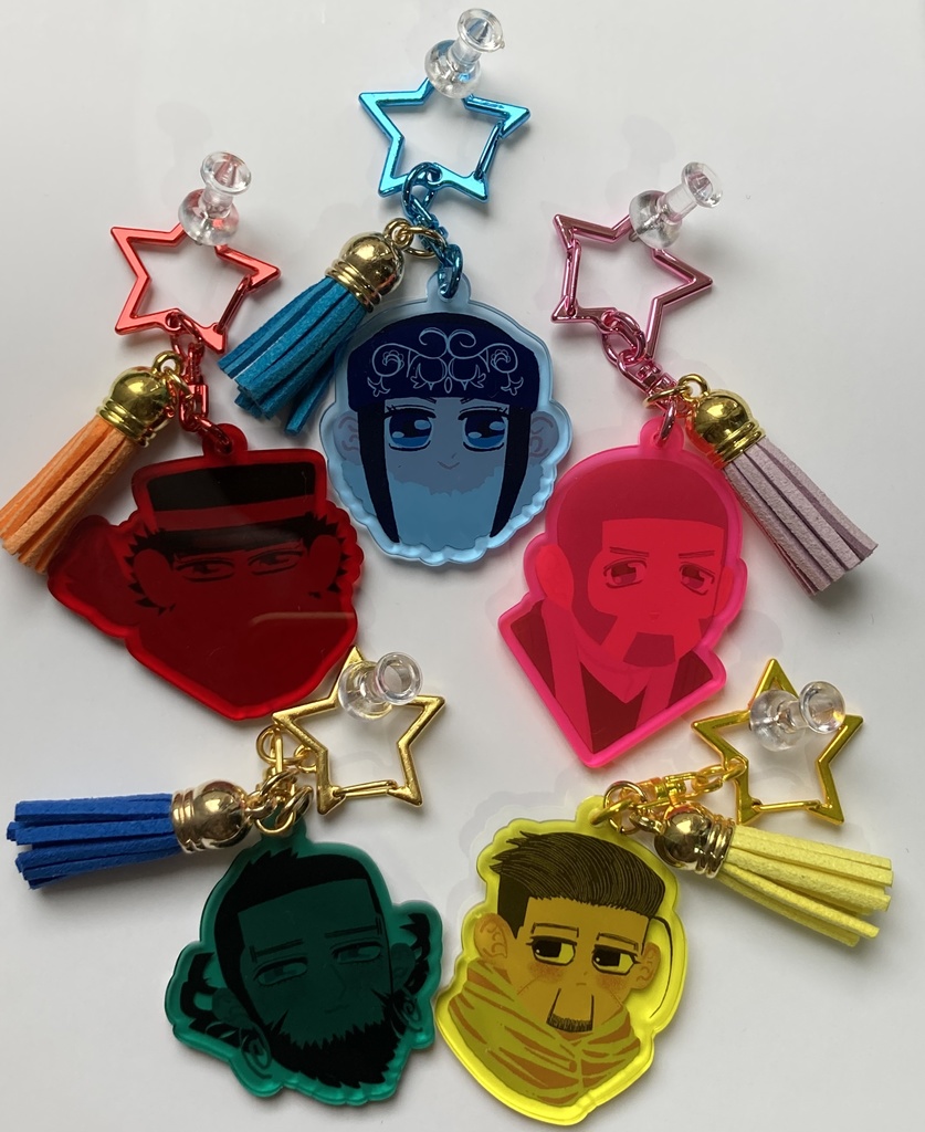 ゴールデンカムイ アクリルキーホルダー①