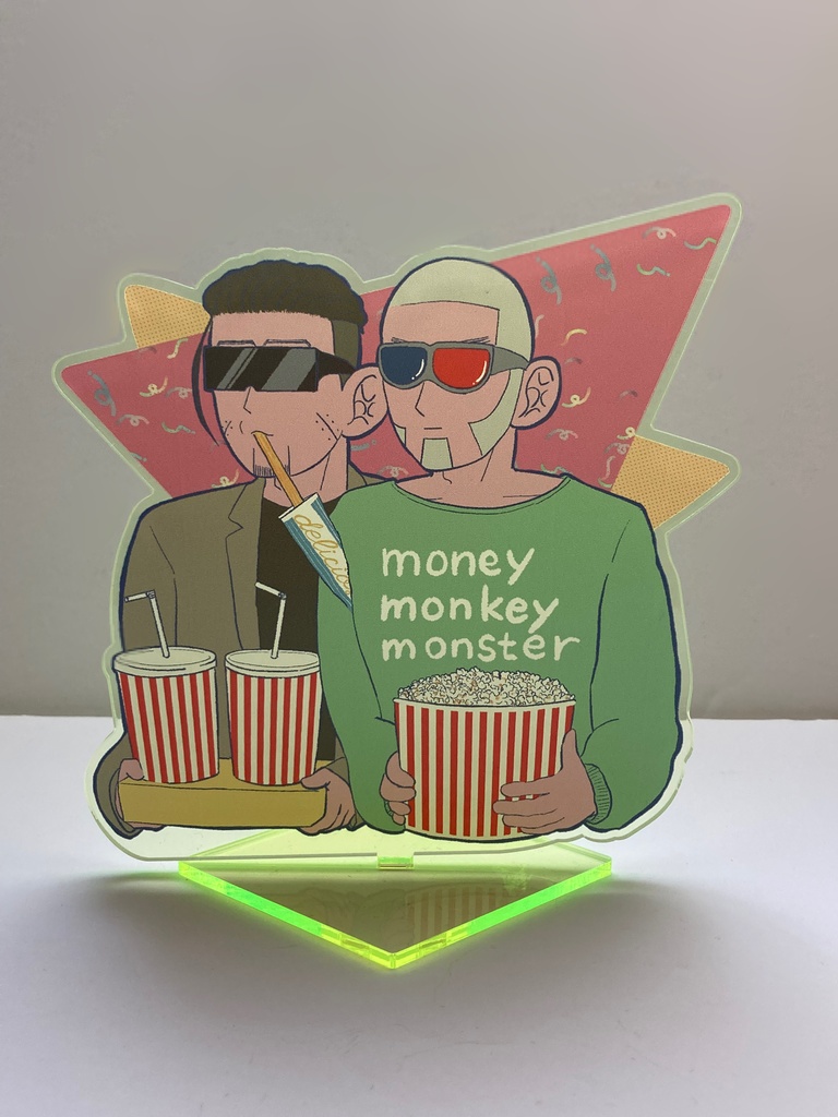 尾形と白石が映画観に行くアクリルスタンド