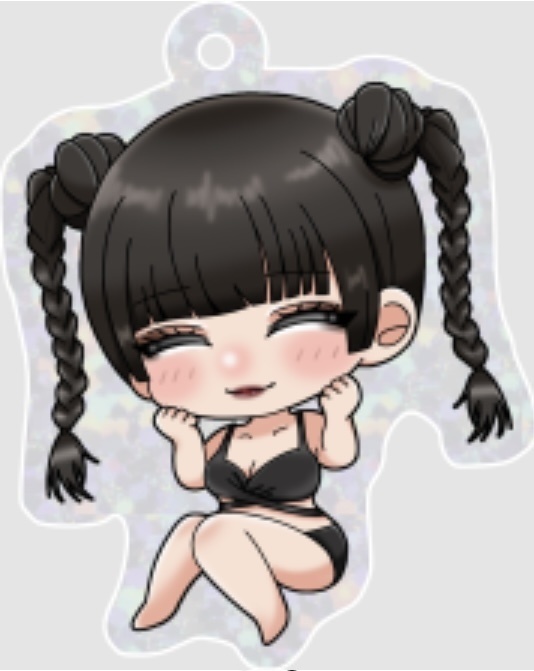 SERA 21th Anniversary Acrylic Charm -Glitter Edition #2