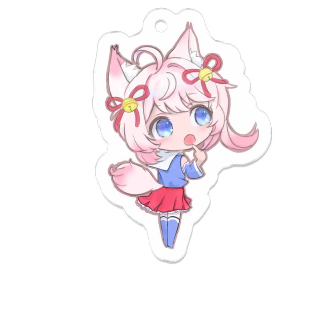 ほわほわほわんアクキー（裏面コーティングなし）