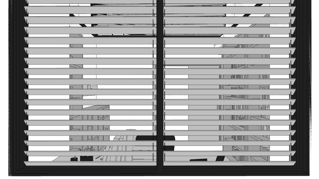 書斎【クリスタ用素材】【3D】