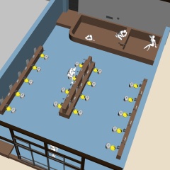 銭湯【クリスタ用素材】【3D】