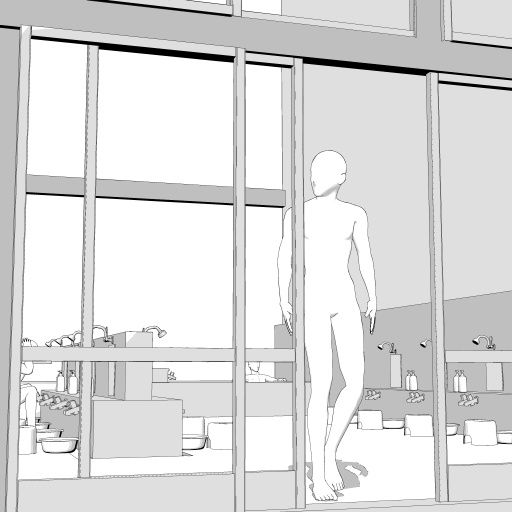 銭湯【クリスタ用素材】【3D】