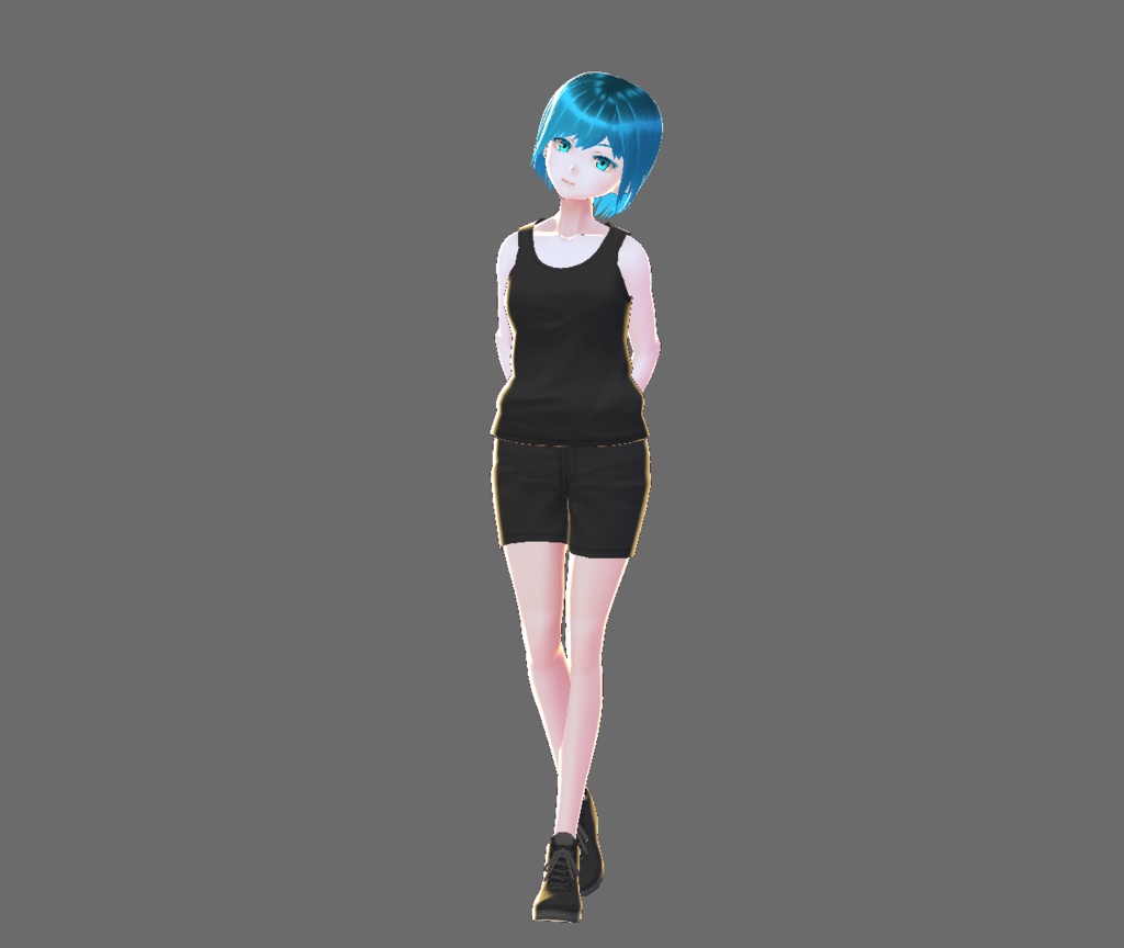 VRoid - Outfit - Training Set (Black)