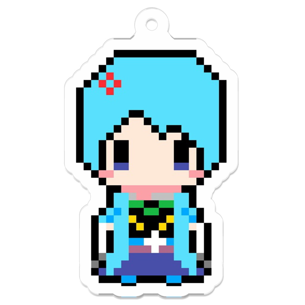 新選組風ドット絵キーホルダー