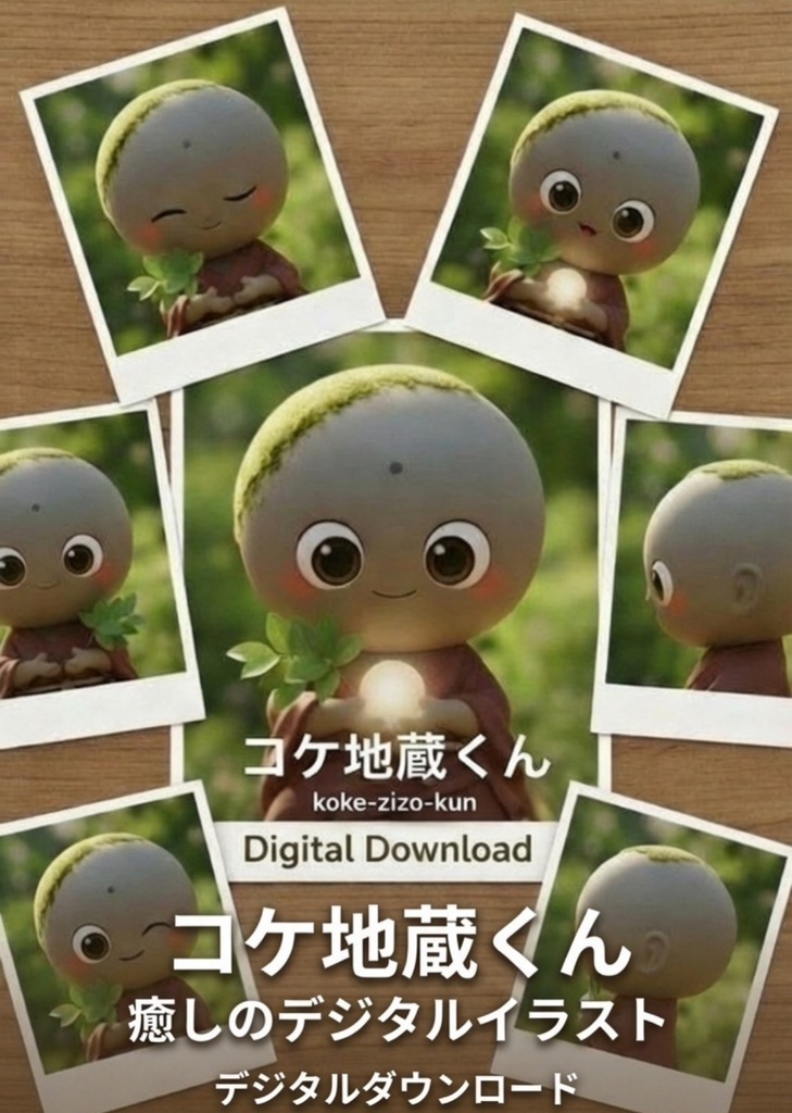 コケ地蔵くん 四季のまもり ― 現実と幻想のあいだ ―