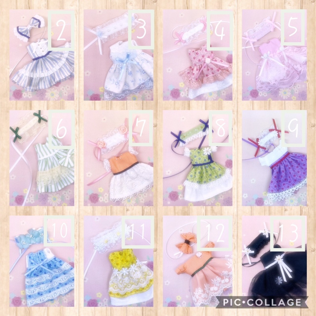 あまむす🌷ドール服🌷オビツ11