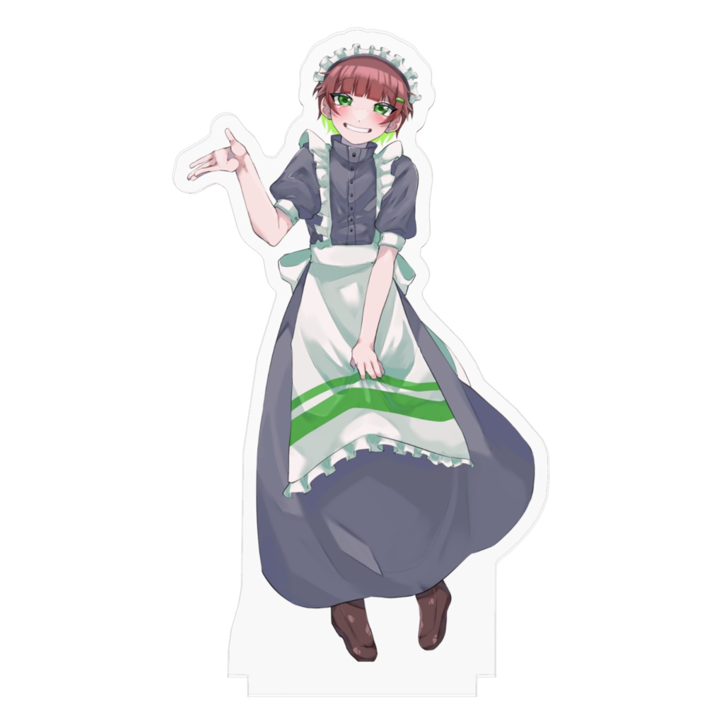 おしゅん。メイド衣装アクリルスタンド