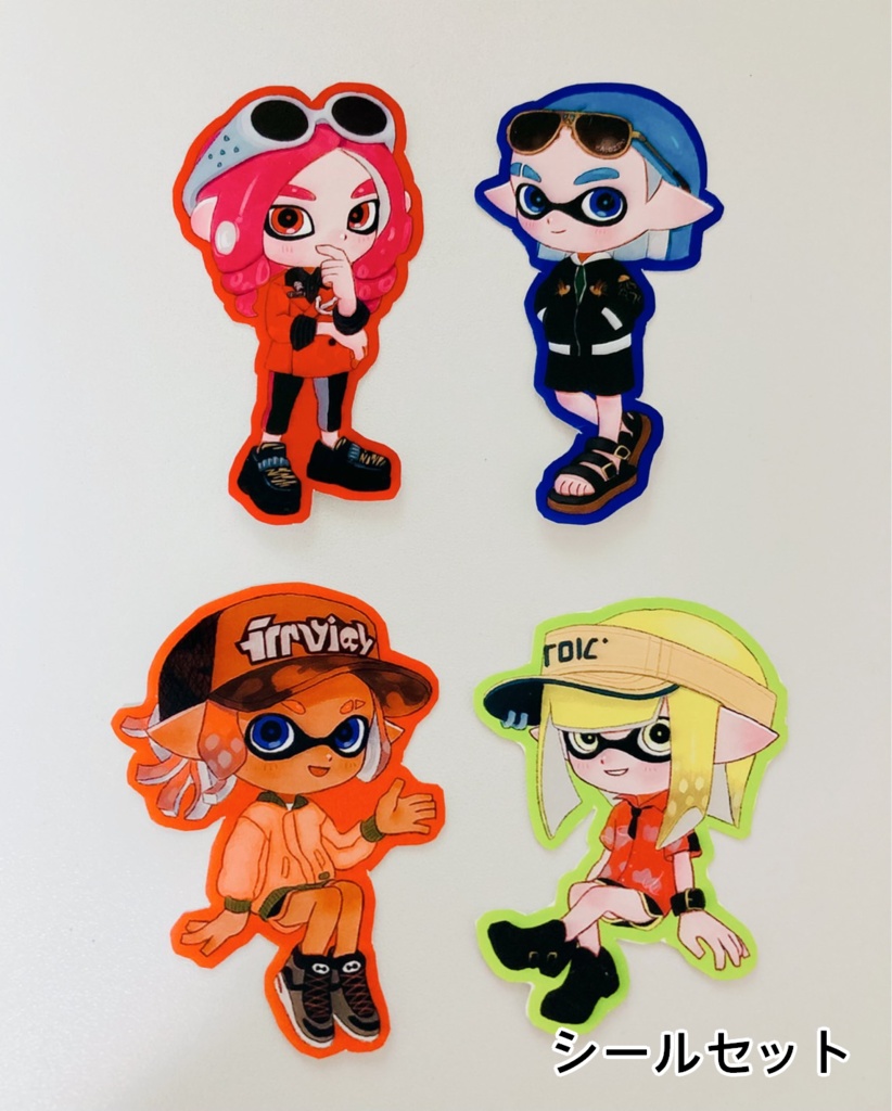 【スプラケット25】イラスト本・グッズ