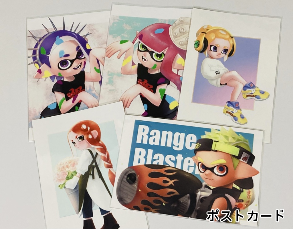 【スプラケット25】イラスト本・グッズ