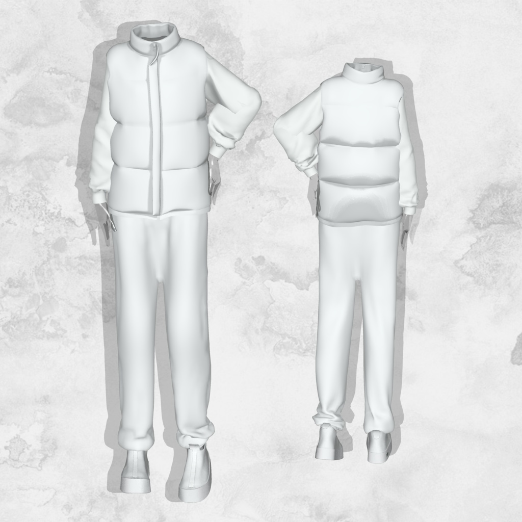 【lapwing対応】Down jacket