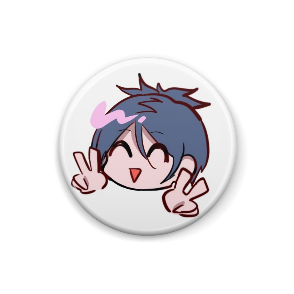 ハッピー缶バッジ