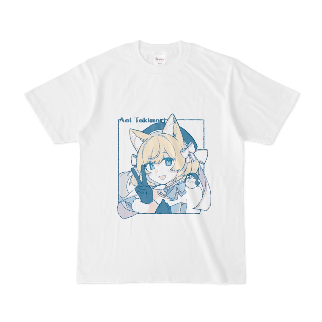 【4th Anniversary】Aoi Peace Sign T-Shirt／【4周年記念】VサインTシャツ