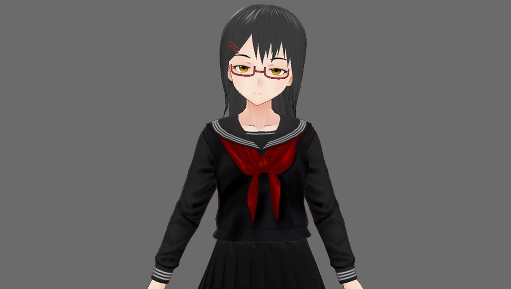 ベータ版VRoid用セーラー服